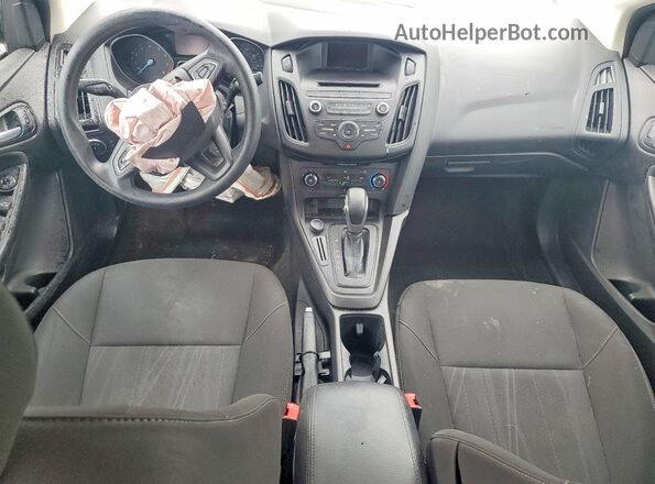 1FADP3F23HL328164 2017 FORD FOCUS Red Вид панелі приладів