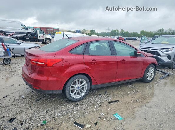 1FADP3F23HL328164 2017 FORD FOCUS Red Задня права чверть