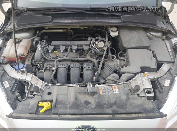 1FADP3F23HL329654 2017 FORD FOCUS Silver უკანა ხედი