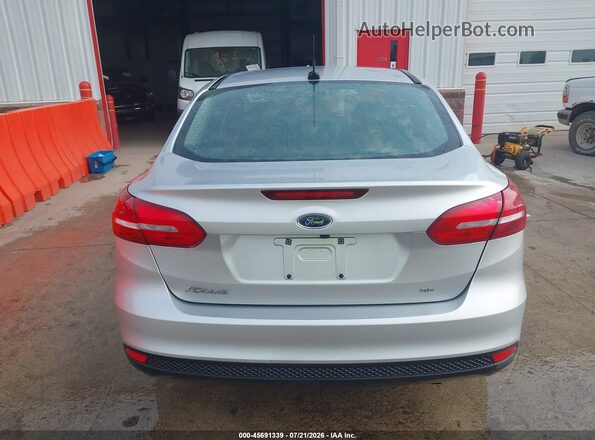 1FADP3F23HL329654 2017 FORD FOCUS Silver 