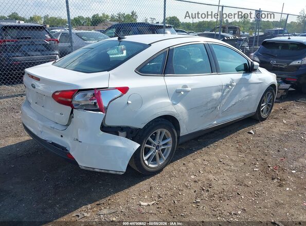 1FADP3F23JL254704 2018 FORD FOCUS White Задня права чверть