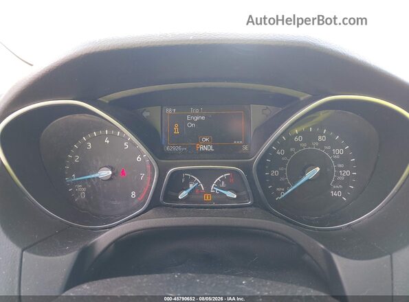 1FADP3F23JL254704 2018 FORD FOCUS White Вид задніх сидінь