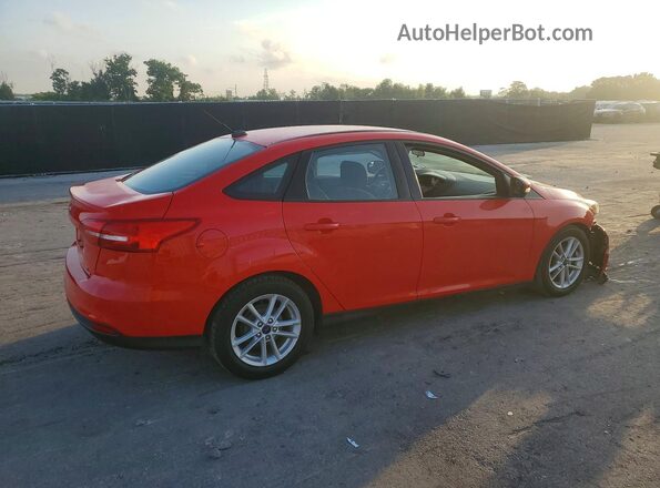 1FADP3F24GL228959 2016 FORD FOCUS Red Tył prawy