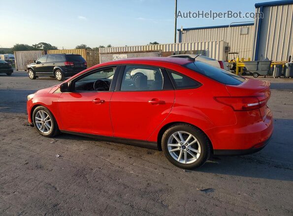 1FADP3F24GL228959 2016 FORD FOCUS Red Tył lewy