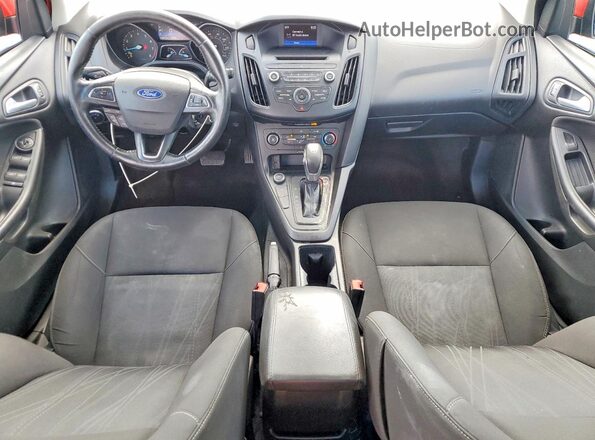1FADP3F24GL228959 2016 FORD FOCUS Red Widok deski rozdzielczej