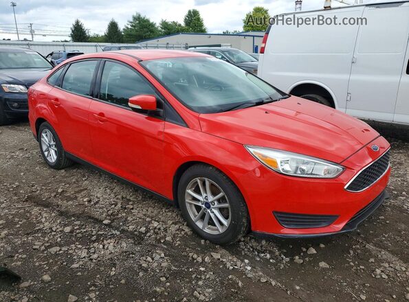 1FADP3F24GL280186 2016 FORD FOCUS Red Przód prawy