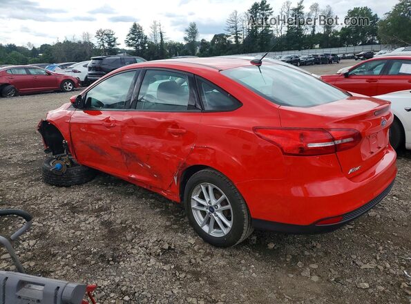 1FADP3F24GL280186 2016 FORD FOCUS Red Tył lewy