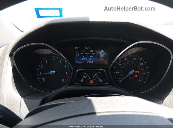 1FADP3F24GL284321 2016 FORD FOCUS Silver Vista de los asientos traseros