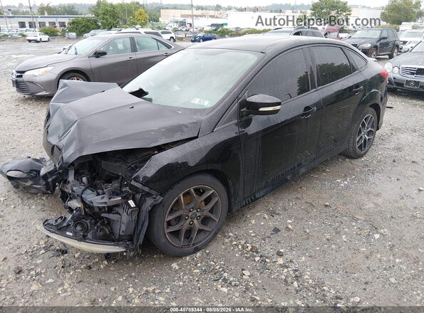 1FADP3F24GL296467 2016 FORD FOCUS Black წინა მარცხენა ხედი სამი მეოთხედიდან