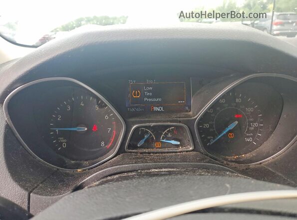 1FADP3F24GL320332 2016 FORD FOCUS Silver Սարքավորումների վահանակի տեսք