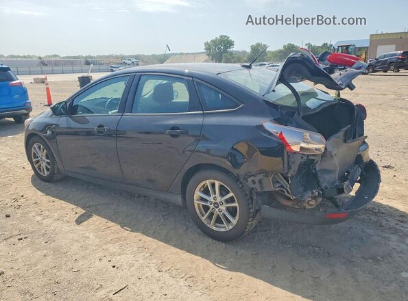 1FADP3F24GL348910 2016 FORD FOCUS Black Rear left