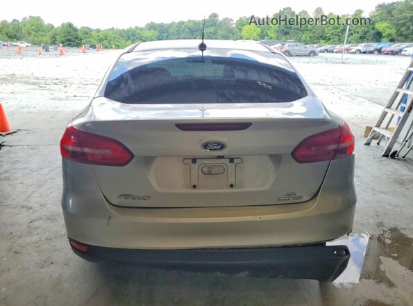 1FADP3F24GL348924 2016 FORD FOCUS Silver Vista trasera