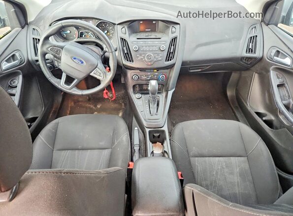 1FADP3F24GL359292 2016 FORD FOCUS Silver Вид панелі приладів