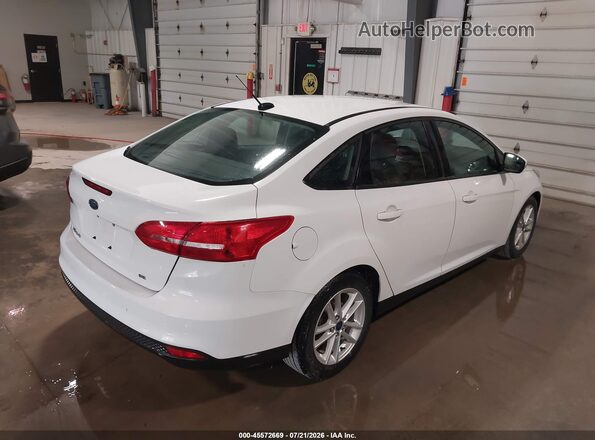 1FADP3F24GL374651 2016 FORD FOCUS White Trasero derecho