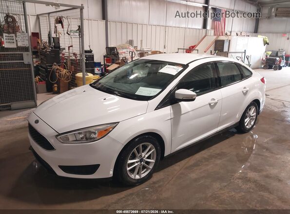1FADP3F24GL374651 2016 FORD FOCUS White Vista tres cuartos delantera izquierda