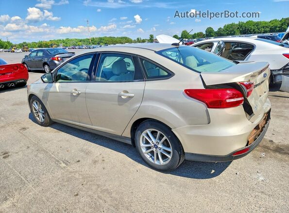 1FADP3F24HL212312 2017 FORD FOCUS Бежевый Задняя левая четверть