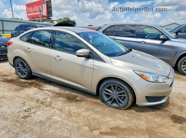 1FADP3F24HL219549 2017 FORD FOCUS Beige Передня права чверть