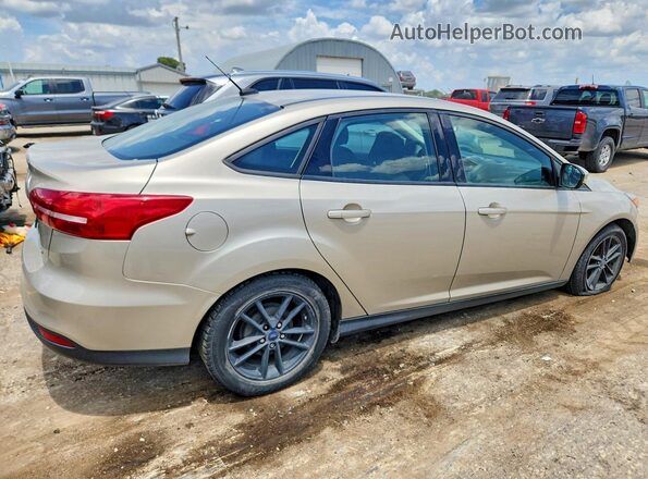 1FADP3F24HL219549 2017 FORD FOCUS Beige Задня права чверть