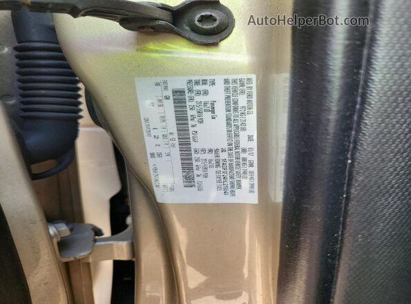 1FADP3F24HL219549 2017 FORD FOCUS Beige Вид підкапотного простору