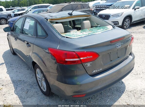 1FADP3F24HL222306 2017 FORD FOCUS Gray Հետևի ձախ