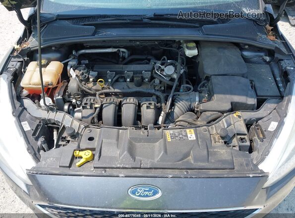 1FADP3F24HL222306 2017 FORD FOCUS Gray Հետևի տեսք