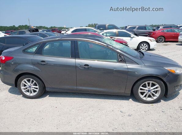 1FADP3F24HL222306 2017 FORD FOCUS Gray Սալոնի հետևի տեսք
