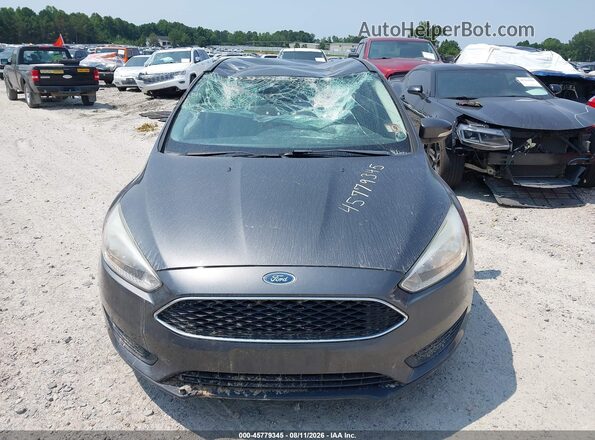 1FADP3F24HL222306 2017 FORD FOCUS Gray Սարքավորումների վահանակի տեսք