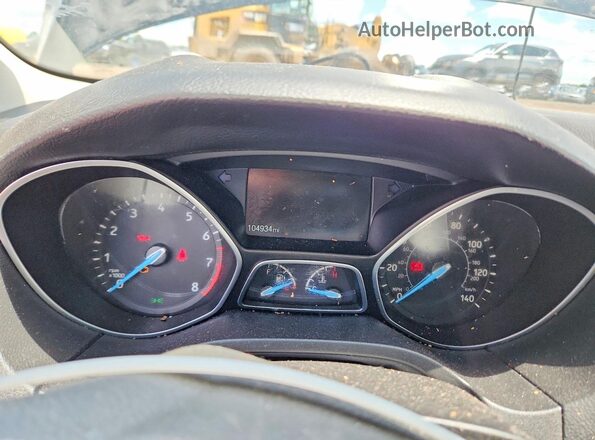 1FADP3F24HL292064 2017 FORD FOCUS Black Սարքավորումների վահանակի տեսք