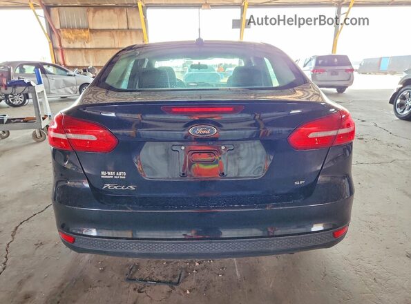 1FADP3F24HL315455 2017 FORD FOCUS Черный Вид сзади