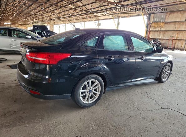 1FADP3F24HL315455 2017 FORD FOCUS Черный Задняя правая четверть
