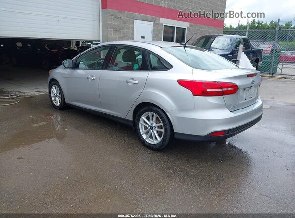 1FADP3F24HL320154 2017 FORD FOCUS Silver Задня ліва чверть