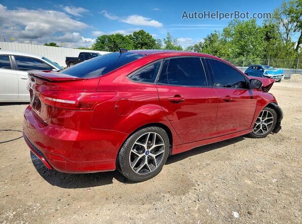 1FADP3F24HL321000 2017 FORD FOCUS Red Trasero derecho