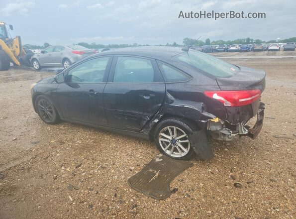 1FADP3F24JL231223 2018 FORD FOCUS Black Tył lewy