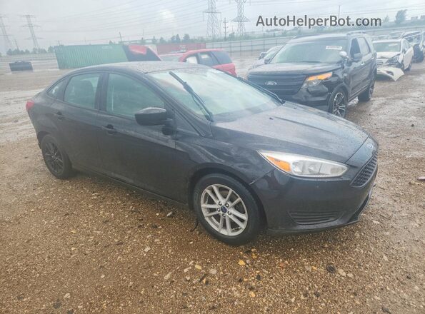 1FADP3F24JL231223 2018 FORD FOCUS Black Przód prawy