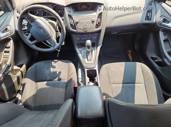 1FADP3F24JL231223 2018 FORD FOCUS Black Widok deski rozdzielczej