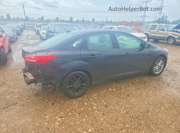 1FADP3F24JL231223 2018 FORD FOCUS Black Tył prawy