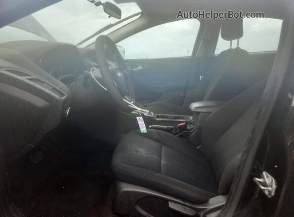 1FADP3F24JL231223 2018 FORD FOCUS Black Widok wnętrza z przodu