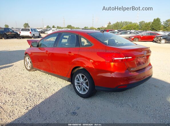 1FADP3F24JL246045 2018 FORD FOCUS Orange უკანა მარცხენა