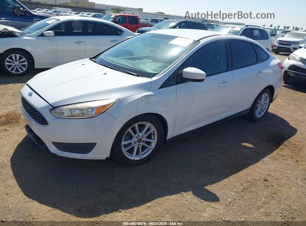 1FADP3F24JL250192 2018 FORD FOCUS White Передня ліва чверть