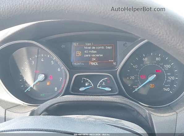 1FADP3F24JL250192 2018 FORD FOCUS White Вид задніх сидінь