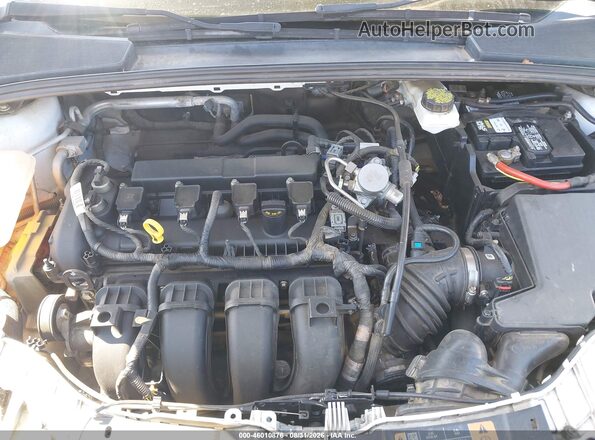 1FADP3F24JL250192 2018 FORD FOCUS White Вид ззаду