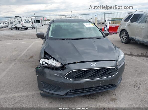 1FADP3F24JL258440 2018 FORD FOCUS Gray წინა ხედი