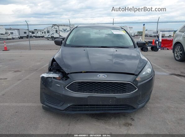 1FADP3F24JL258440 2018 FORD FOCUS Gray ხელსაწყოთა პანელის ხედი