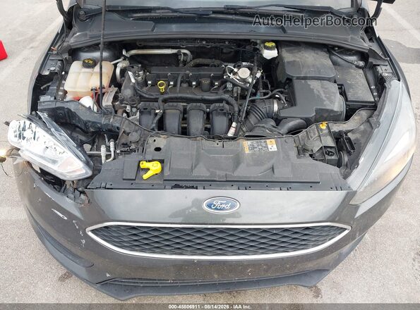 1FADP3F24JL258440 2018 FORD FOCUS Gray უკანა ხედი