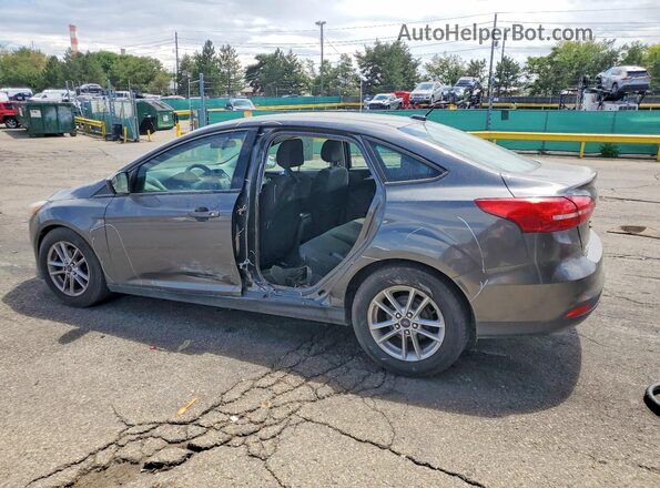 1FADP3F24JL271091 2018 FORD FOCUS Gray Trasero izquierdo