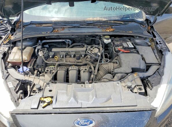 1FADP3F24JL271091 2018 FORD FOCUS Gray Vista interior trasera