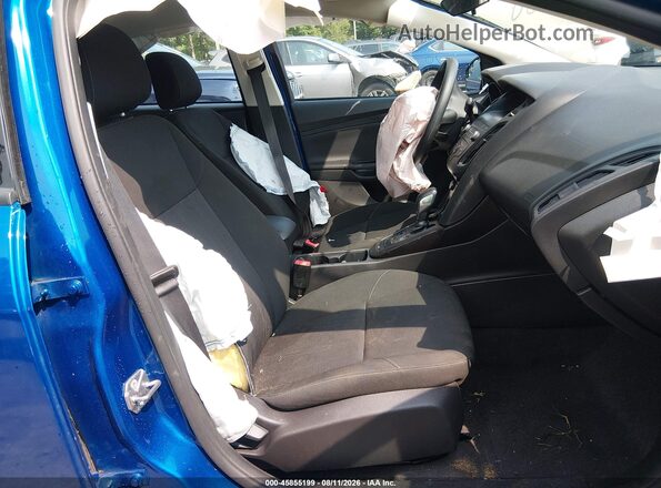 1FADP3F24JL285332 2018 FORD FOCUS Blue Widok wnętrza z przodu