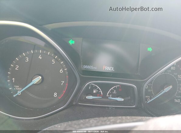 1FADP3F24JL285332 2018 FORD FOCUS Blue Widok tylnych siedzeń