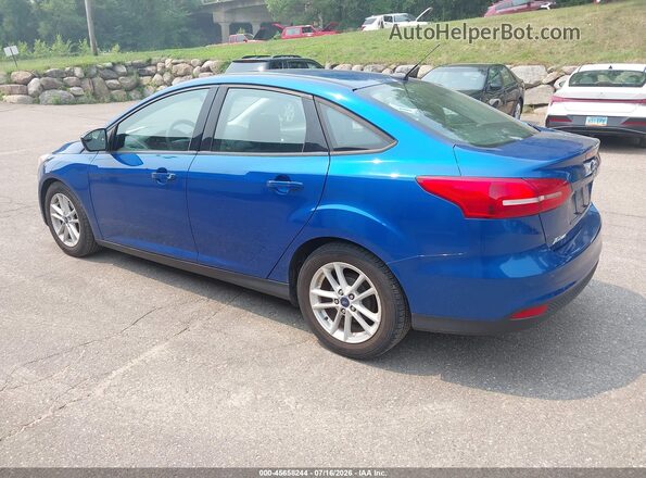 1FADP3F24JL327420 2018 FORD FOCUS Blue Задня ліва чверть