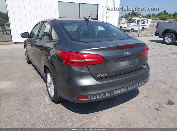 1FADP3F24JL327952 2018 FORD FOCUS Gray Trasero izquierdo